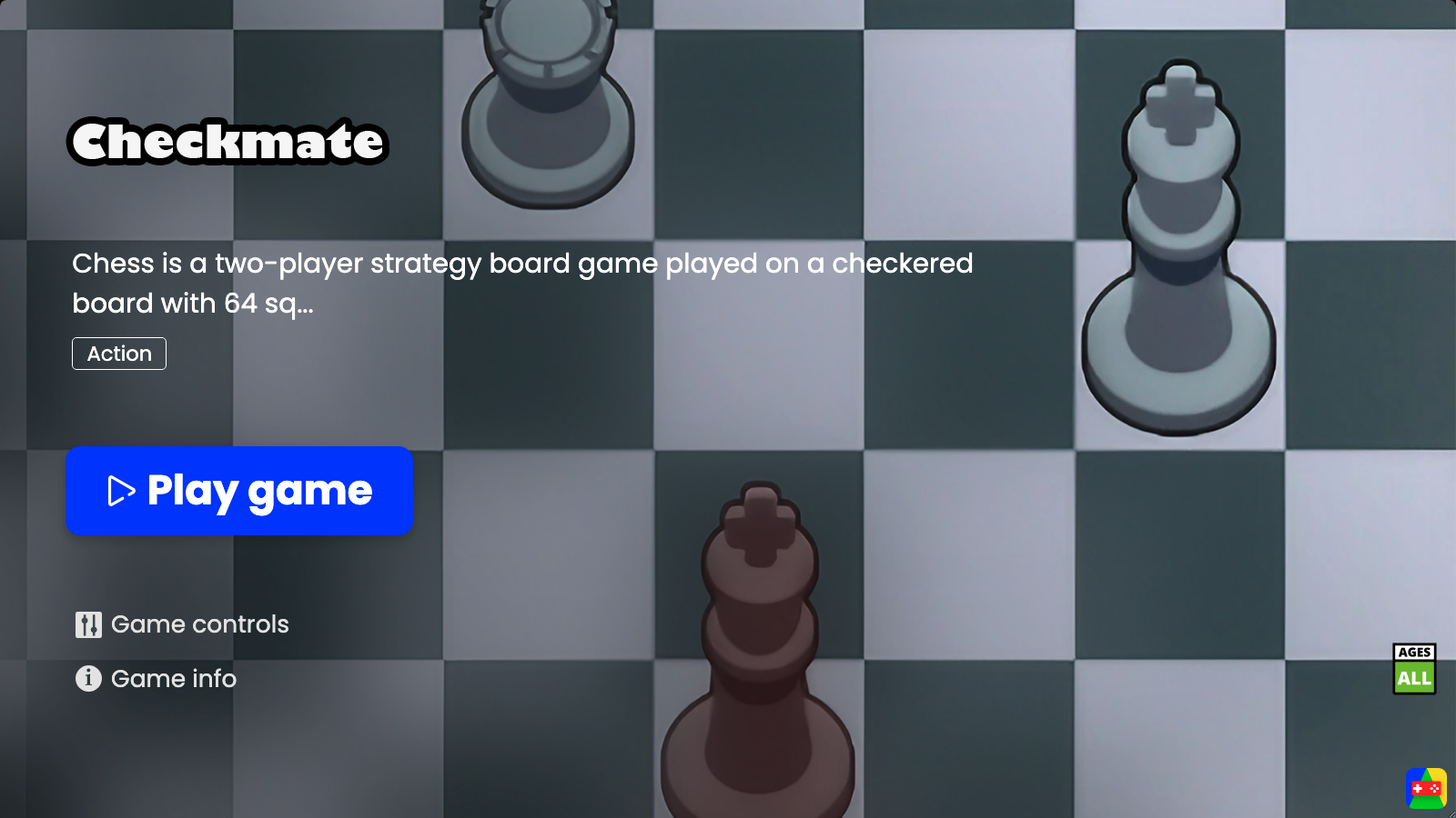 Checkmate is strategy without the stress