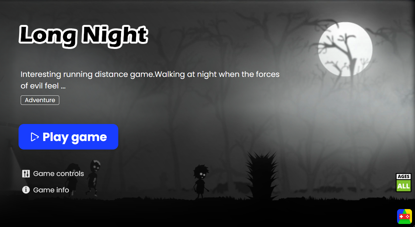 Long Night makes you run in the dark like your life depends on it