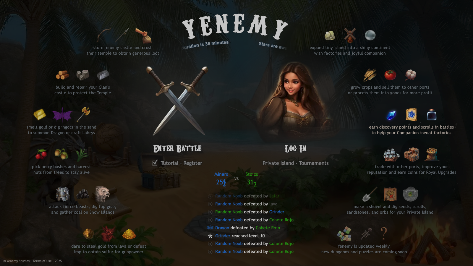 Yenemy A Struggle To Survive