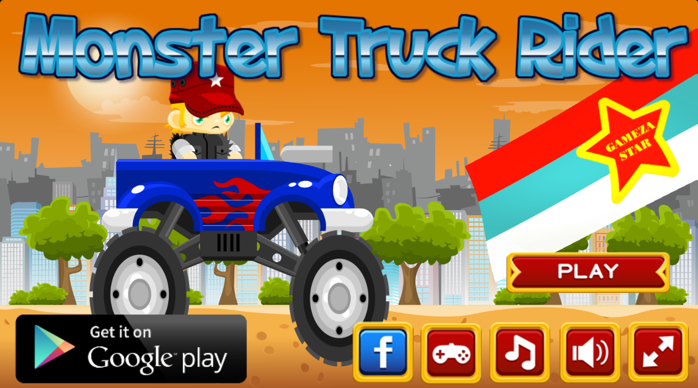 Unleash Your Inner Daredevil in Monster Truck Rider - Games4
