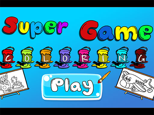 Super Game Coloring