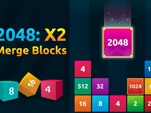 2048: X2 Merge Blocks